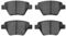 Dynamic Friction 4314-74025 - Brake Kit - Coated Brake Rotors and 3000 Ceramic Brake Pads with Hardware