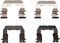Dynamic Friction 4314-03041 - Brake Kit - Coated Brake Rotors and 3000 Ceramic Brake Pads with Hardware