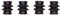 Dynamic Friction 4314-54020 - Brake Kit - Coated Brake Rotors and 3000 Ceramic Brake Pads with Hardware