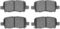 Dynamic Friction 4314-59017 - Brake Kit - Coated Brake Rotors and 3000 Ceramic Brake Pads with Hardware