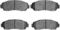 Dynamic Friction 4314-59048 - Brake Kit - Coated Brake Rotors and 3000 Ceramic Brake Pads with Hardware