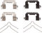 Dynamic Friction 4314-59075 - Brake Kit - Coated Brake Rotors and 3000 Ceramic Brake Pads with Hardware