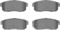 Dynamic Friction 4314-67014 - Brake Kit - Coated Brake Rotors and 3000 Ceramic Brake Pads with Hardware