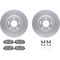 Dynamic Friction 4312-03056 - Brake Kit - Geospec Rotors with 3000 Series Ceramic Brake Pads includes Hardware