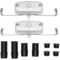 Dynamic Friction 6312-31071 - Brake Kit - Quickstop Rotors and 3000 Ceramic Brake Pads with Hardware
