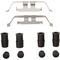 Dynamic Friction 6312-31118 - Brake Kit - Quickstop Rotors and 3000 Ceramic Brake Pads with Hardware