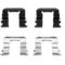 Dynamic Friction 6312-67081 - Brake Kit - Quickstop Rotors and 3000 Ceramic Brake Pads with Hardware