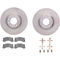 Dynamic Friction Brake Kit - QuickStop Rotors With 3000 Brake Pads