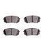 Dynamic Friction 6314-03073 - Brake Kit - Quickstop Rotors and 3000 Ceramic Brake Pads With Hardware