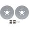 Dynamic Friction Brake Kit - Premium Coated Rotors with 5000 Brake Pads