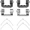 Dynamic Friction 6312-03073 - Brake Kit - Rotors with 3000 Series Ceramic Brake Pads includes Hardware