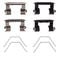 Dynamic Friction 4512-03197 - Brake Kit - Geostop Rotors and 5000 Advanced Brake Pads (Low-Metallic) with Hardware