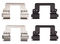 Dynamic Friction 4512-11075 - Brake Kit - Geostop Rotors and 5000 Advanced Brake Pads (Ceramic) with Hardware