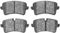 Dynamic Friction 4514-73058 - Brake Kit - Geostop Rotors and 5000 Low Metallic Brake Pads With Hardware