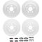 Dynamic Friction Brake Kit - Premium Coated Rotors with 5000 Brake Pads