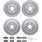 Dynamic Friction 4514-59046 - Brake Kit - Geostop Rotors and 5000 Adavanced Brake Pads with Hardware