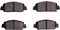 Dynamic Friction 4514-59076 - Brake Kit - Geostop Rotors and 5000 Advanced Brake Pads (Ceramic) with Hardware