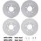 Dynamic Friction 4514-80027 - Brake Kit - Geostop Rotors and 5000 Advanced Brake Pads with Hardware