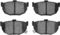 Dynamic Friction 4514-03003 - Brake Kit - Geostop Rotors and 5000 Advanced Brake Pads (Ceramic) with Hardware