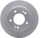 Dynamic Friction 4514-03046 - Brake Kit - Geostop Rotors and 5000 Advanced Brake Pads (Ceramic) with Hardware