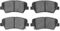 Dynamic Friction 4514-03046 - Brake Kit - Geostop Rotors and 5000 Advanced Brake Pads (Ceramic) with Hardware
