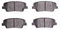 Dynamic Friction 4514-03048 - Brake Kit - Geostop Rotors and 5000 Advanced Brake Pads (Ceramic) with Hardware
