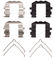 Dynamic Friction 4514-03061 - Brake Kit - Geostop Rotors and 5000 Advanced Brake Pads (Ceramic) with Hardware