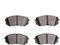 Dynamic Friction 4514-03062 - Brake Kit - Geospec Rotors with 5000 Advanced Brake Pads includes Hardware