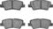 Dynamic Friction 4514-03075 - Brake Kit - Geostop Rotors and 5000 Advanced Brake Pads (Ceramic) with Hardware
