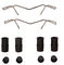 Dynamic Friction 4514-20001 - Brake Kit - Geostop Rotors and 5000 Low Metallic Brake Pads With Hardware