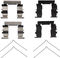 Dynamic Friction 4514-67002 - Brake Kit - Geostop Rotors and 5000 Advanced Brake Pads (Ceramic) with Hardware