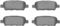 Dynamic Friction 4514-67043 - Brake Kit - Geostop Rotors and 5000 Adavanced Brake Pads with Hardware