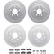Dynamic Friction 4514-68007 - Brake Kit - Geostop Rotors and 5000 Advanced Brake Pads with Hardware