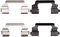 Dynamic Friction 4514-11016 - Brake Kit - Geostop Rotors and 5000 Low Metallic Brake Pads With Hardware