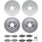 Dynamic Friction 4514-63050 - Brake Kit - Geostop Rotors and 5000 Adavanced Brake Pads with Hardware