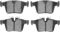 Dynamic Friction 4514-27036 - Brake Kit - Geospec Rotors with 5000 Advanced Brake Pads includes Hardware