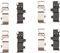 Dynamic Friction 4512-03177 - Brake Kit - Geostop Rotors and 5000 Advanced Brake Pads (Ceramic) with Hardware