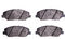 Dynamic Friction 4514-03093 - Brake Kit - Geostop Rotors and 5000 Adavanced Brake Pads with Hardware