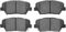 Dynamic Friction 4514-21000 - Brake Kit - Geostop Rotors and 5000 Advanced Brake Pads (Ceramic) with Hardware
