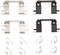 Dynamic Friction 4514-59094 - Brake Kit - Geostop Rotors and 5000 Advanced Brake Pads (Ceramic) with Hardware