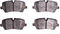 Dynamic Friction 4514-11021 - Brake Kit - Geostop Rotors and 5000 Adavanced Brake Pads with Hardware