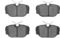Dynamic Friction 4514-63083 - Brake Kit - Geostop Rotors and 5000 Advanced Brake Pads (Low-Metallic) with Hardware