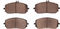 Dynamic Friction 4514-63099 - Brake Kit - Geostop Rotors and 5000 Adavanced Brake Pads with Hardware