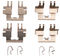 Dynamic Friction 4514-80041 - Brake Kit - Geostop Rotors and 5000 Advanced Brake Pads (Ceramic) with Hardware