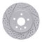 Dynamic Friction 2514-45017 - Brake Kit - Coated Drilled and Slotted Brake Rotors and 5000 Advanced Brake Pads with Hardware
