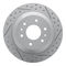 Dynamic Friction 2514-48029 - Brake Kit - Coated Drilled and Slotted Brake Rotors and 5000 Advanced Brake Pads with Hardware