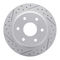 Dynamic Friction 2514-48018 - Brake Kit - Coated Drilled and Slotted Brake Rotors and 5000 Advanced Brake Pads with Hardware