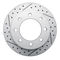 Dynamic Friction 2514-48021 - Brake Kit - Coated Drilled and Slotted Brake Rotors and 5000 Advanced Brake Pads with Hardware