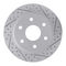Dynamic Friction 2514-48022 - Brake Kit - Coated Drilled and Slotted Brake Rotors and 5000 Advanced Brake Pads with Hardware
