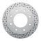Dynamic Friction 2514-48039 - Brake Kit - Coated Drilled and Slotted Brake Rotors and 5000 Advanced Brake Pads with Hardware